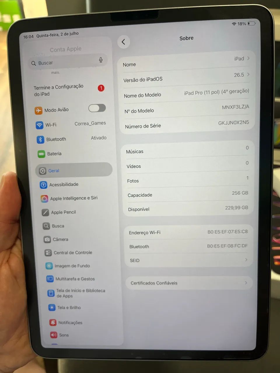 iPad Pro M2 256gb  - Foto 5