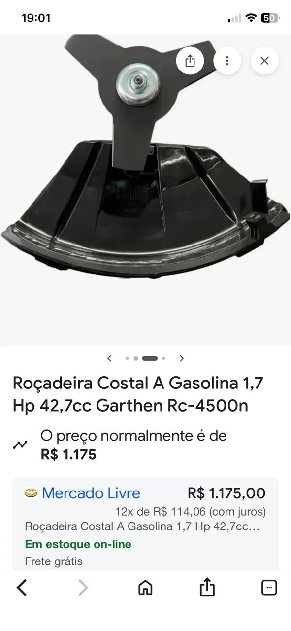 Roçadeira costal  - Foto 5