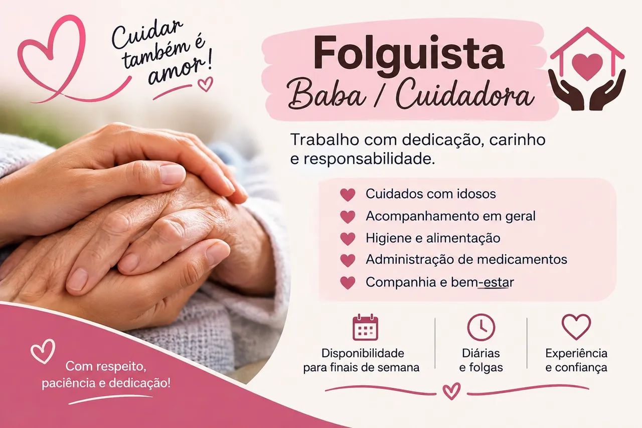 Folguista para finais de semana 