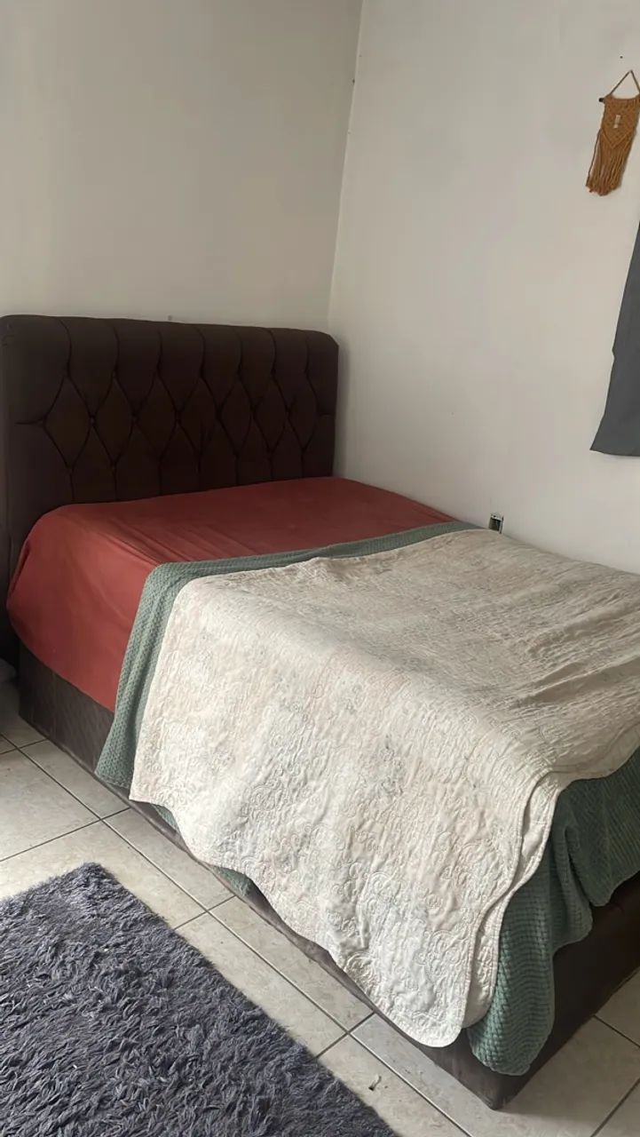 Cama casal + cabeceira 