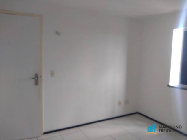 Apartamento com 2 dormitórios para alugar, 52 m² por r$ 1.109/mês - álvaro weyne - fortale - Foto 16