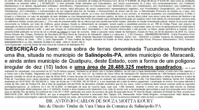 Imóvel rural, de frente p/ o Oceano Atlântico, com 28,4 hectares em Salinópolis-PA - Foto 2