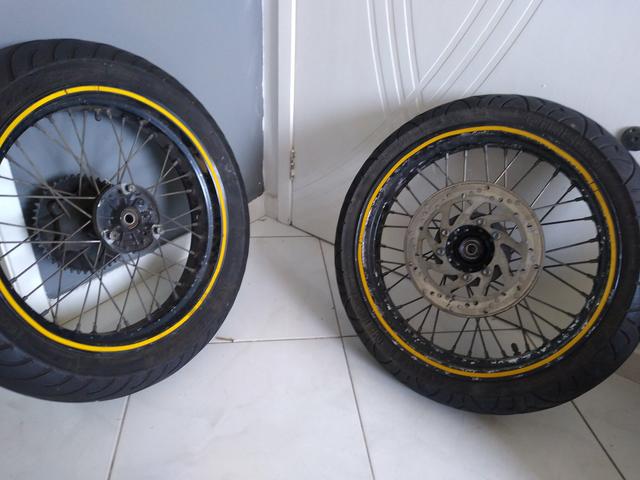 Rodas Motard original Lander x - Foto 10