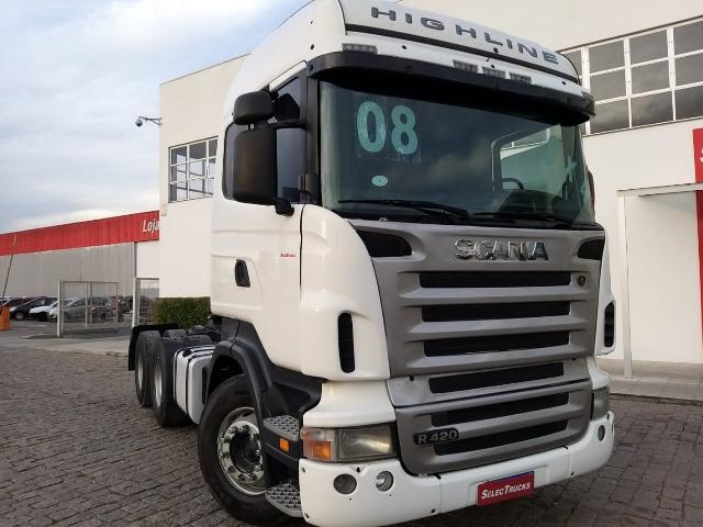 Scania Higlaine R420 6x4 S/reduçao - Selectrucks - Foto 5