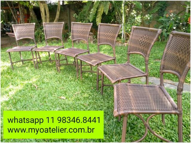 Moveis varanda, sacada, mesa, cadeira, banqueta, - Foto 2