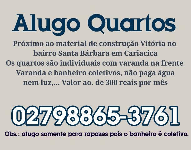 Aluguel de quartos