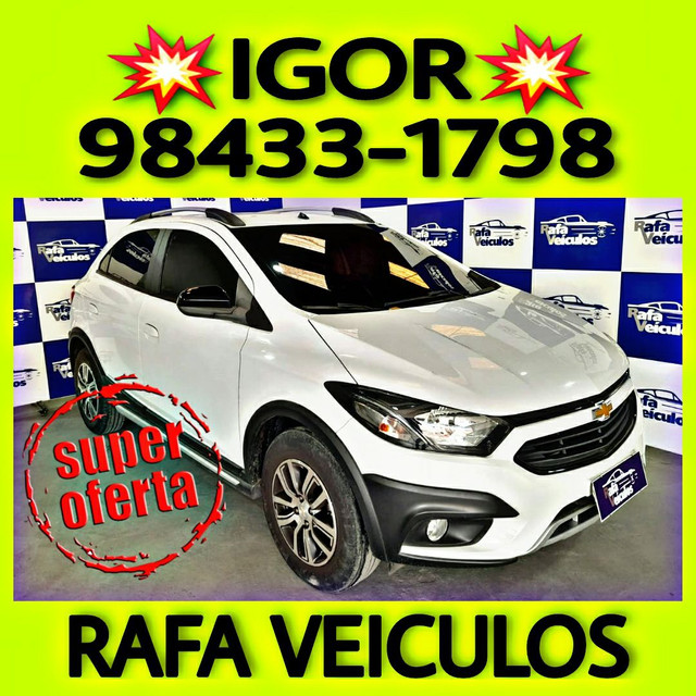 ONIX ACTIV 1.4 AT FLEX 2018 FALAR COM IGOR PQLA