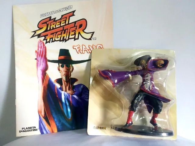 Boneco Street fighter Vega planeta DeAgostini original