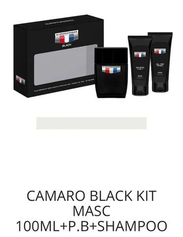 Kit Presente Masculino Camaro Black