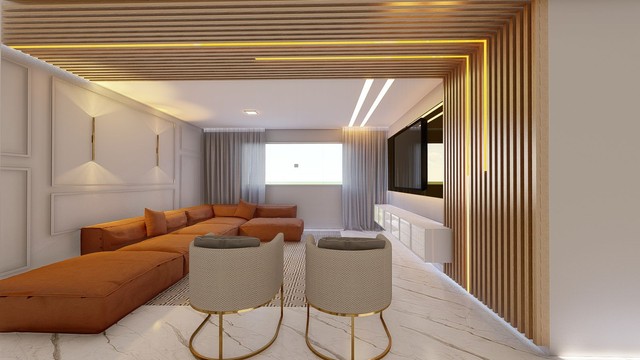Projetos 3D - Design de interiores | Ambientes planejados 