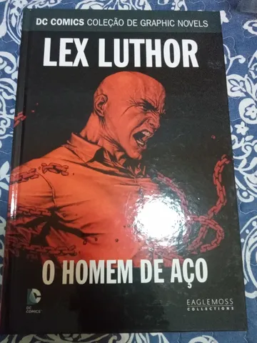 Revista Luthor homem de aço Superman super home.