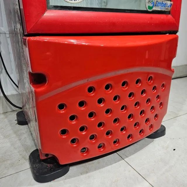 Geladeira Slim Expositora 230Litros Preto VR08 Imbera Usada (Estudo Troca) - Foto 3