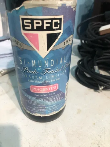 Vinho do São Paulo futebol clube raro