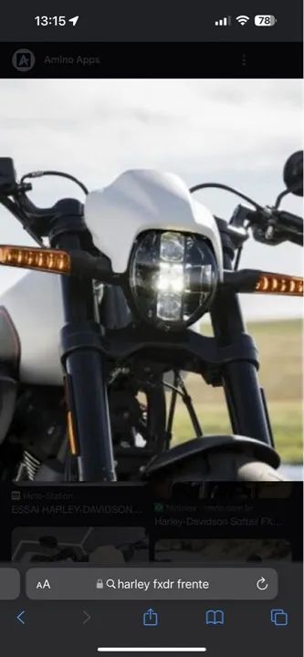 Harley Softail FXDR 2019 1868cc motor harley 114. Troco por Jetsky - Foto 3