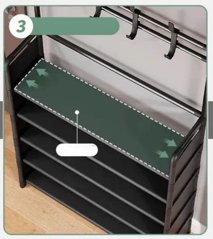 Organizador Multifuncional Para Sapatos Roupas Entre Outros Acessórios Prático E Útil - Foto 5