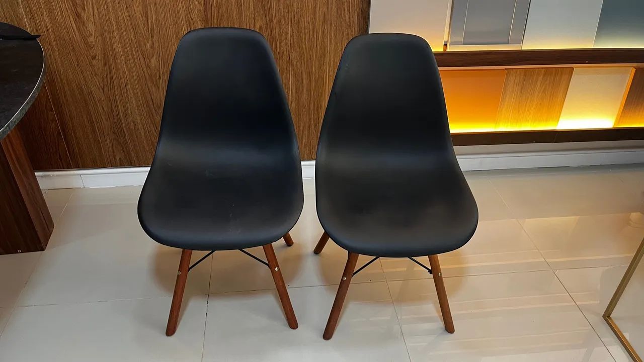 Kit 2 cadeiras charles eames - Foto 2