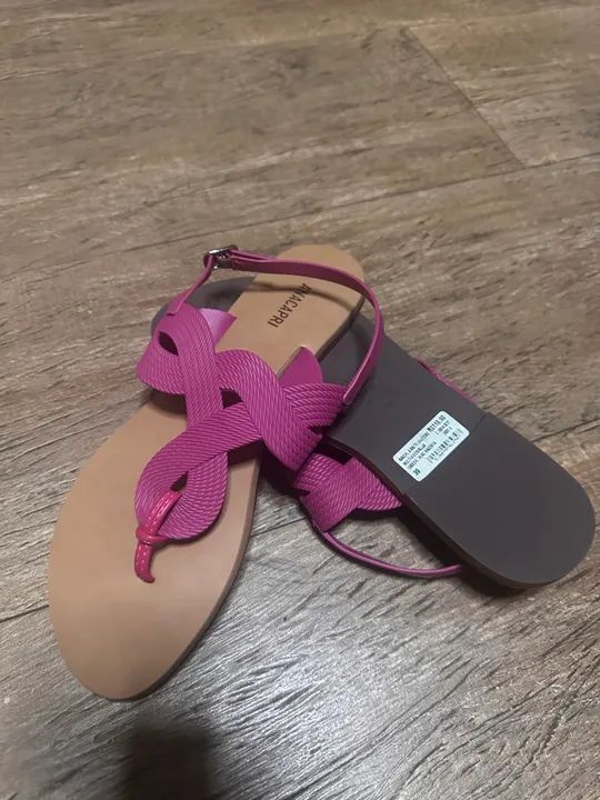 Sandalia Ana Capri tam 39 nova- Rosa
