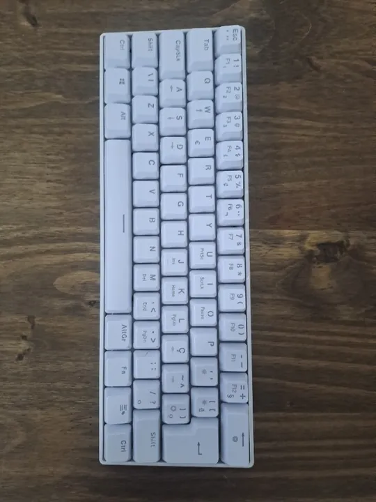 Teclado mecanico, switch red, rgb