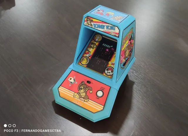 Donkey Kong Mini Arcade da Coleco Original Funcionando