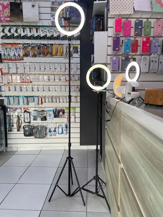 Ring Light 12 polegadas Com tripé até 2 metros - entrega grátis em São Luís