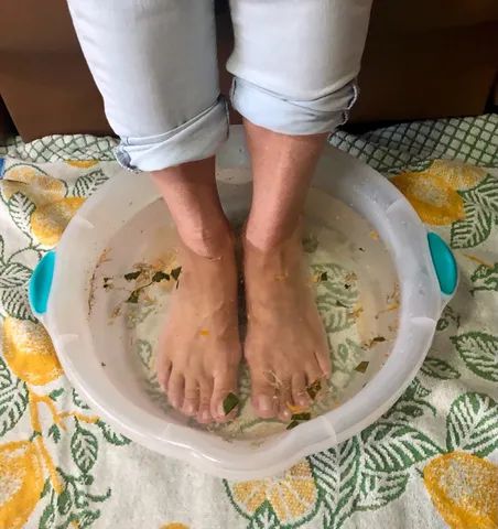 Escalda pés relaxante artesanal - Foto 2