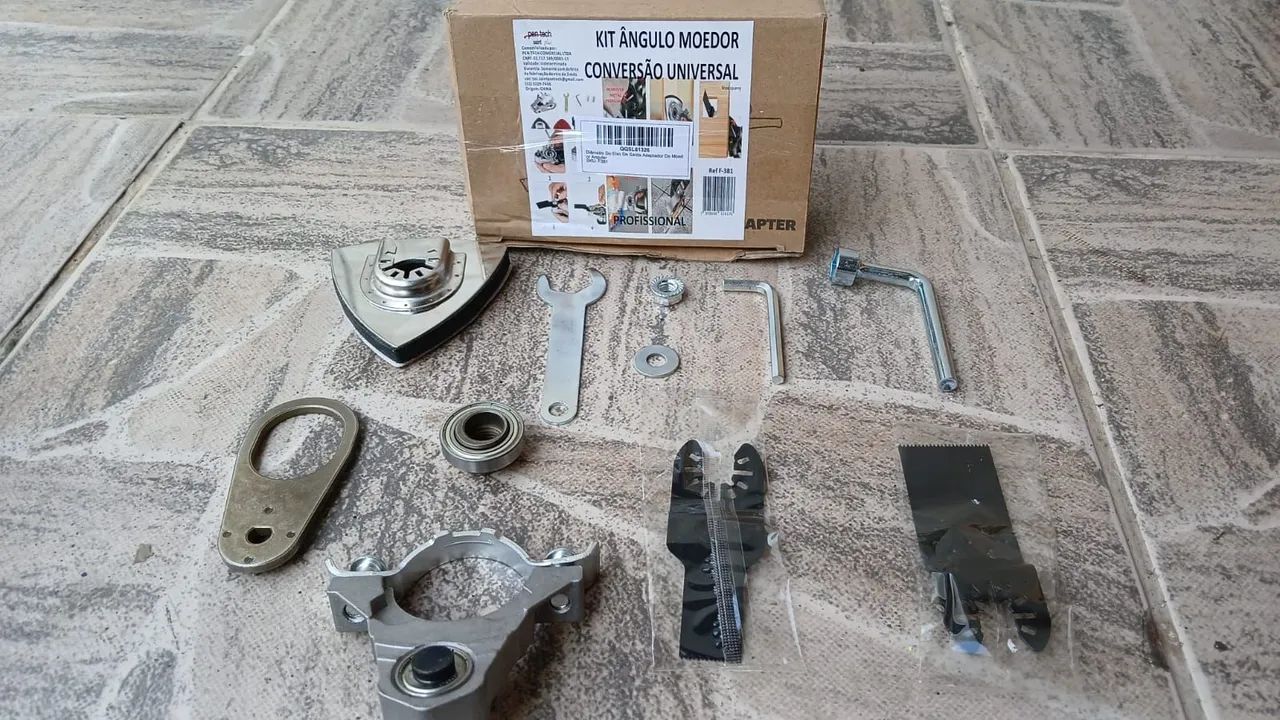 Adaptador rebarbardor para esmerilhadeira