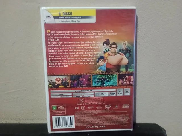 Dvd Detona Ralph Disney Lacrado - Foto 2