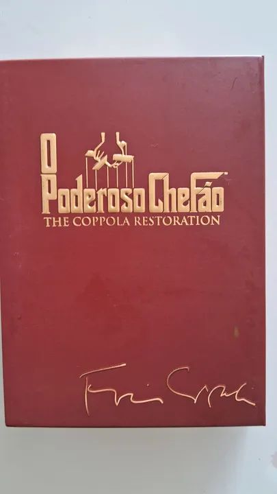 Caixa de DVD - O Poderoso Chefão (Edição Especial) - Coppola Restoration