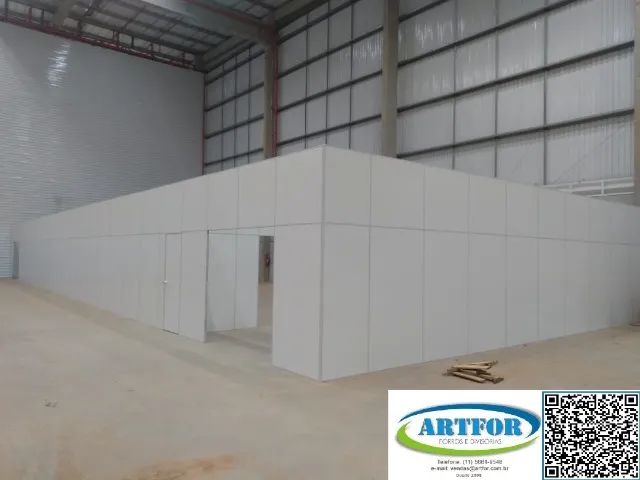 Interlagos Comercio Divisórias Escritório Eucatex - Artfor, Interlgos Divisórias - Artfor - Foto 6