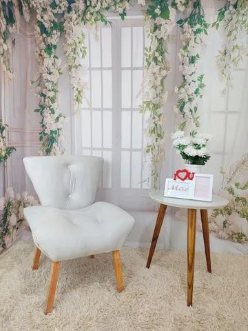 Poltronas modelo borboleta, lindas modernas confortável  - Foto 3