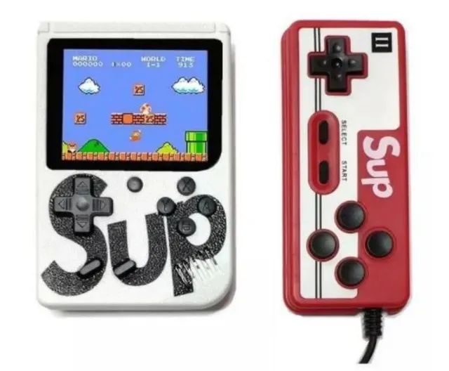 Mini game 400 jogos com joystick pode ligar na tv  - Foto 4