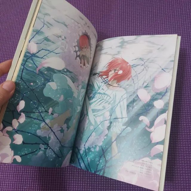 The Ancient Magus Bride Art Book Capa Azul em Japonês - Livros e