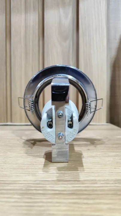 Luminária Spot de embutir ajustável Níquel redonda - Foto 3