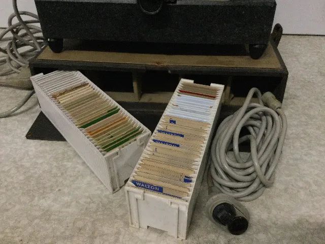 projetor de slide antigo - Foto 5