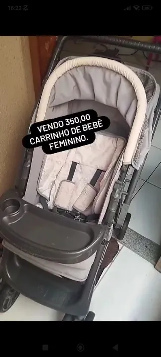 Carrinho de Bebê Feminino