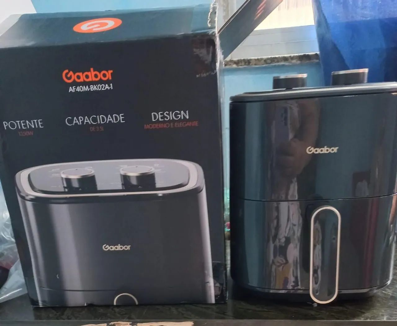 Air Fryer Gaabor AF40M-BK02A-1 1350W 3,5L