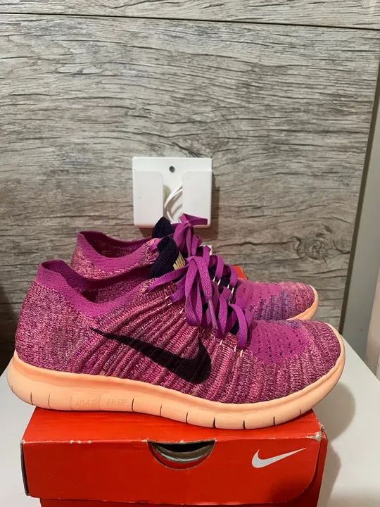 nike free rn flyknit rosa escuro N34 Calcados Vila Ester Carapicuiba 1358897378 OLX