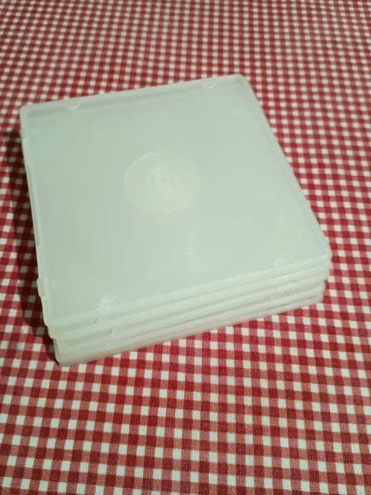 Box Estojo Case porta discos DVD/CD/Blu-Ray/Playstation (5 unidades) - Foto 6