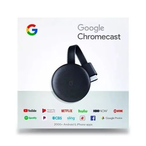 Chromecast 3 Google 1080p 3ª Geraçao Loja Coimbra Computadores Entrega