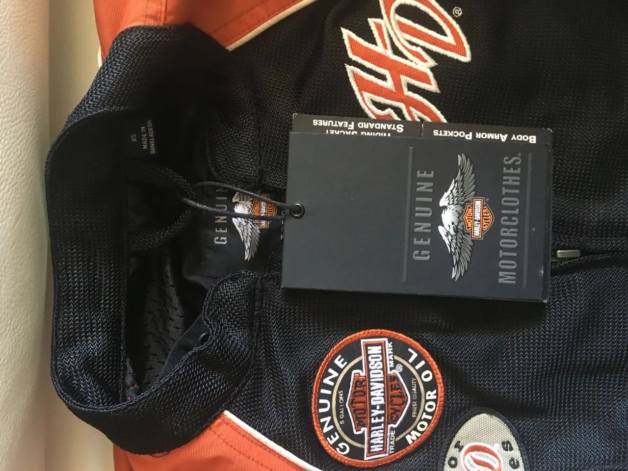Jaqueta De Verao Pilotagem Harley Davidson Original - Foto 3
