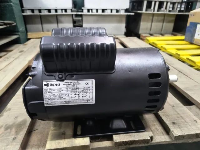 Motor Elétrico Nova Motores 3 CV 2 Polos Monofásico Seminovo - Foto 3