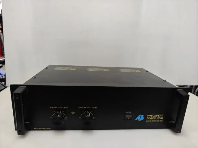 Amplificador De Potência Ab Series 900 A Funcionando 100%!