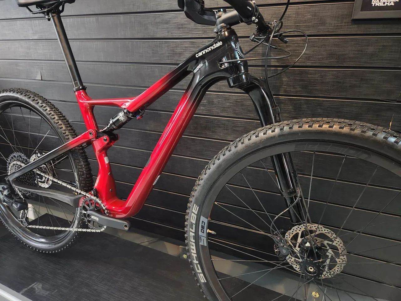 Bicicleta Cannondale Scalpel Carbon 3 Cor Vermelho T 17 - Foto 3