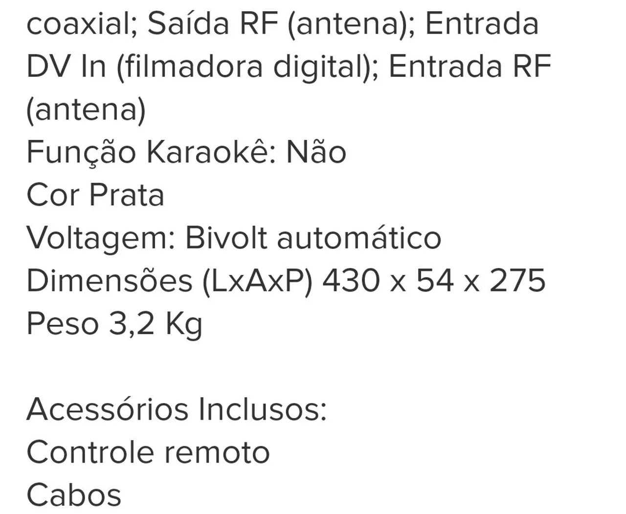 gravador de dvd lg modelo dr 175b - Foto 5
