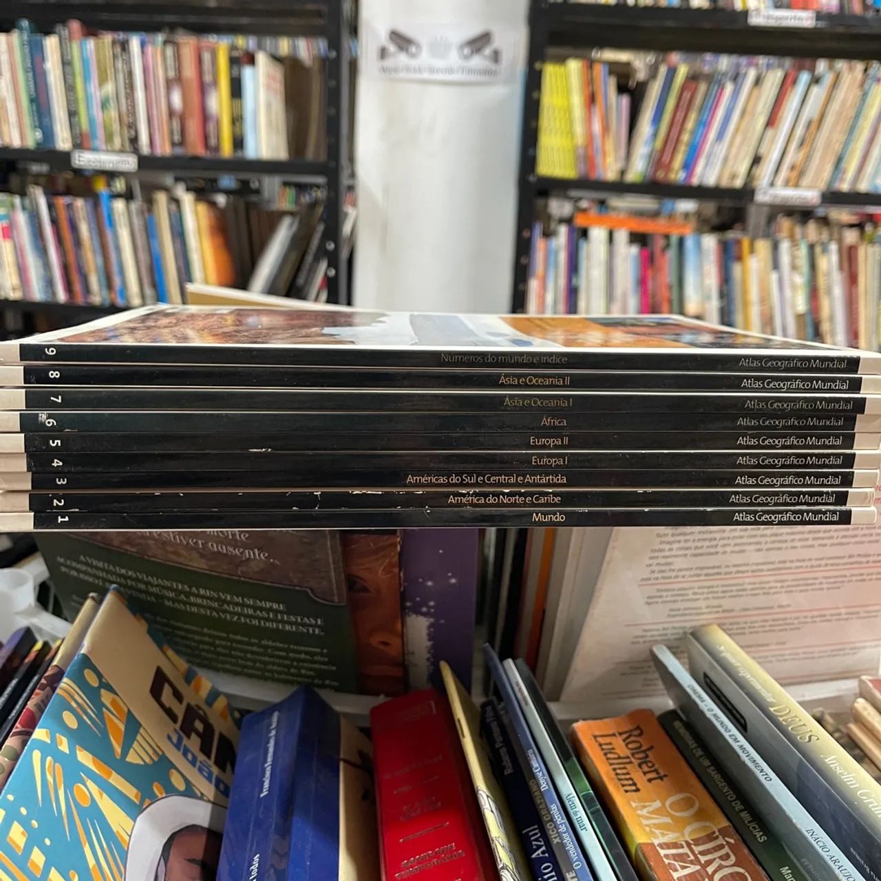 Atlas Geográfico Mundial - coleção 9 volumes  - Foto 4
