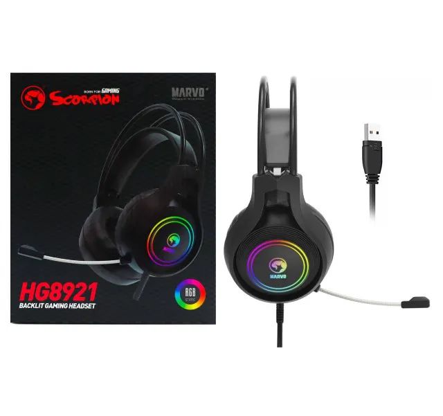 Headset Gamer Usb Marvo 