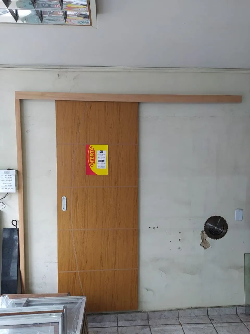 Porta de Correr de Madeira - Ofertão!! 