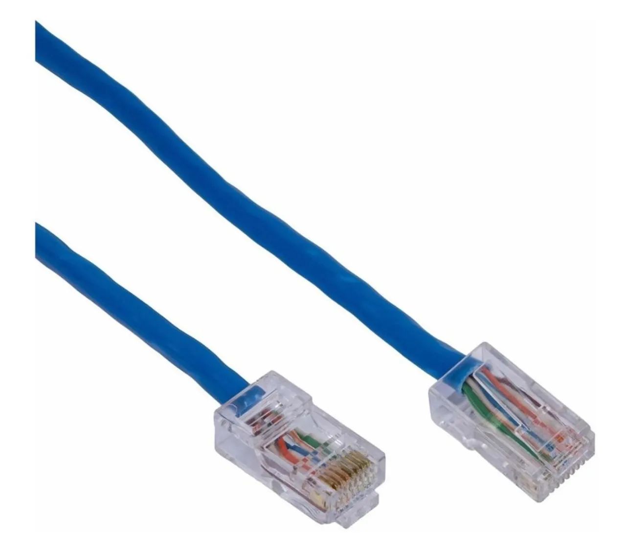 Cabo de Rede RJ45 Azul  - Foto 2