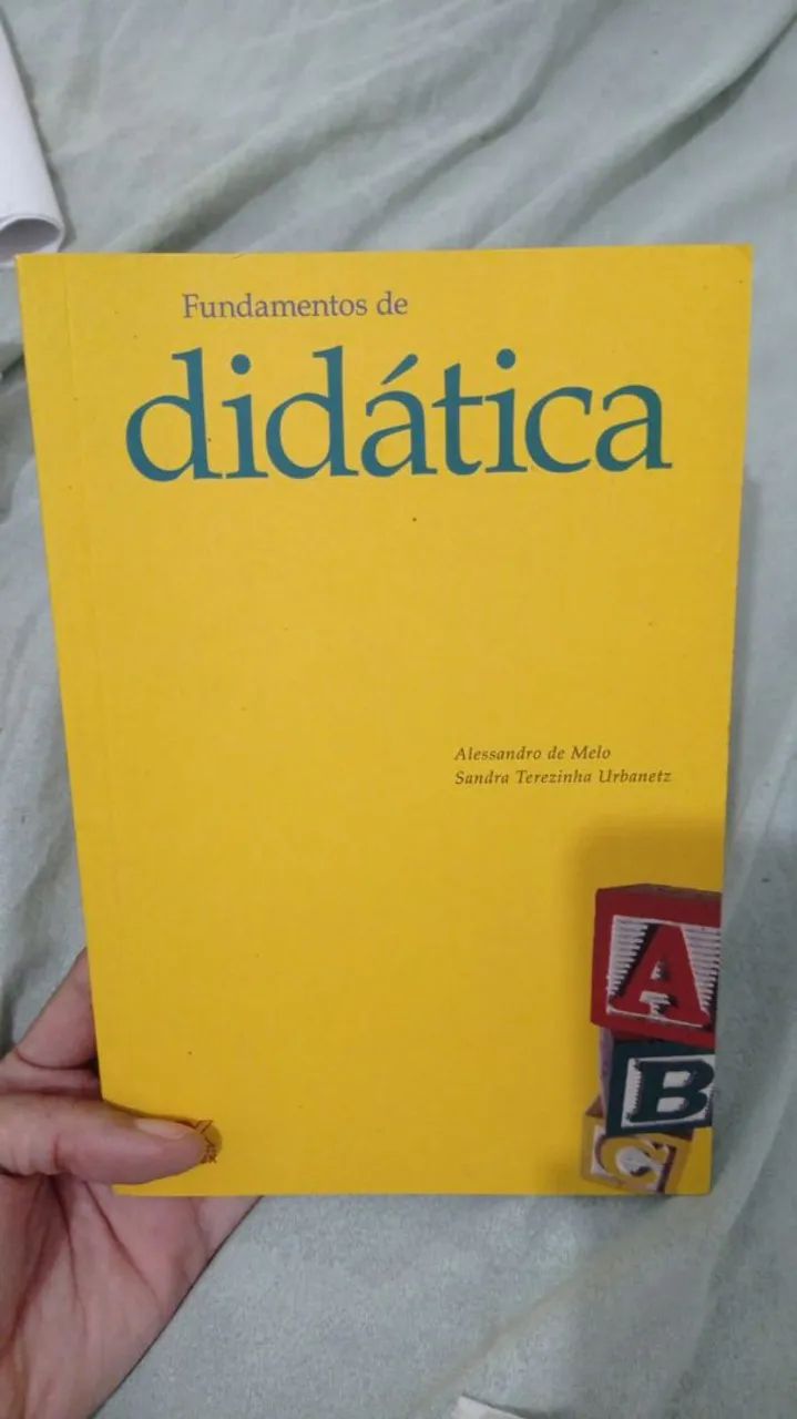 Livros Fundamentos de Didática, Parâmetros Curriculares e Avaliação 
