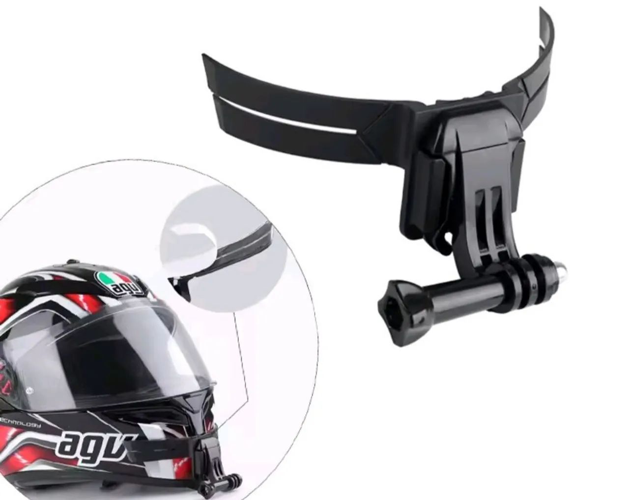 Suporte de capacete para GoPro e similares 